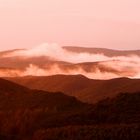 Abendstimmung am Garajonay - die Passatwolken kommen über die Berge