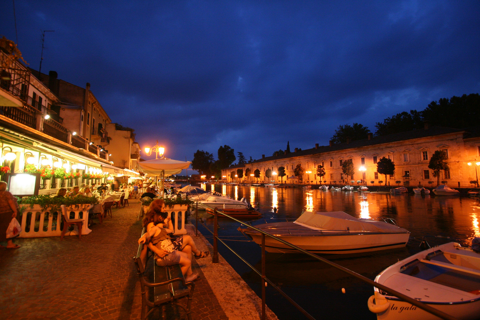 Abendstimmung am Garda See