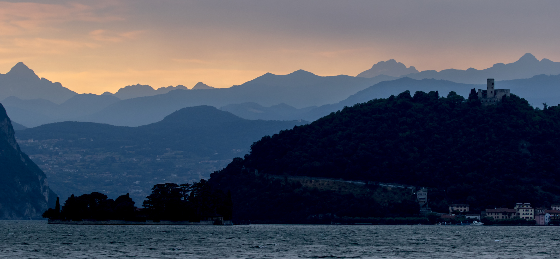 Abendstimmung am Gardasee