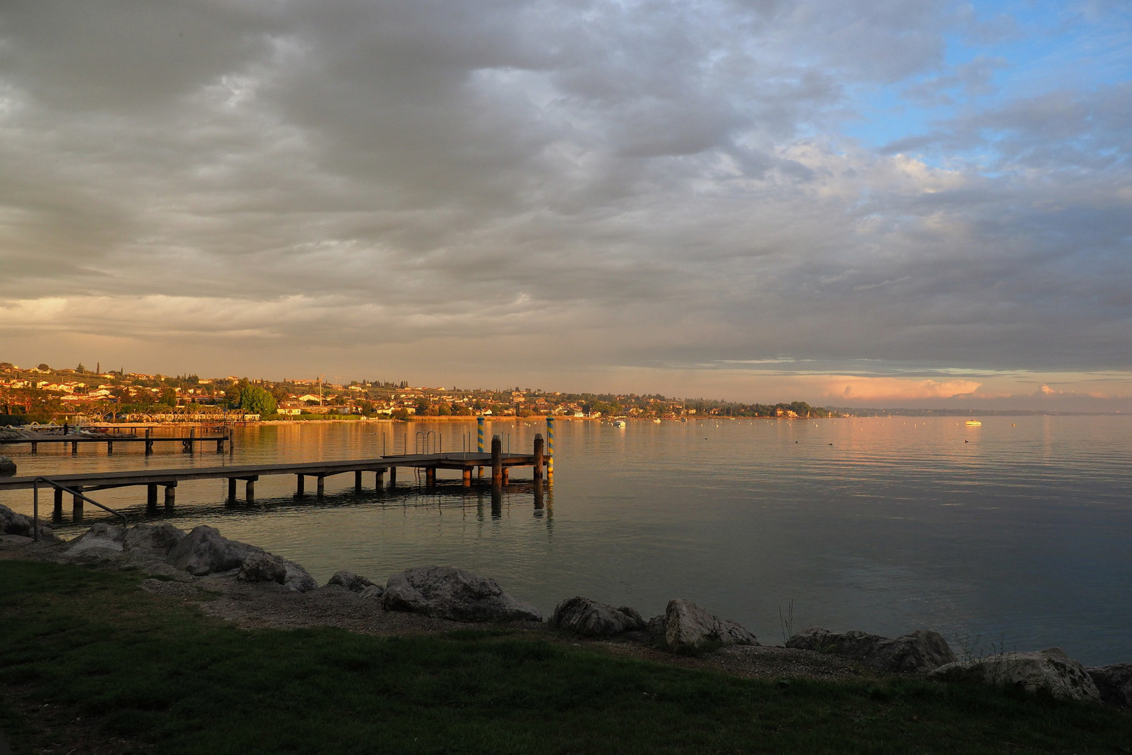 Abendstimmung am Gardasee