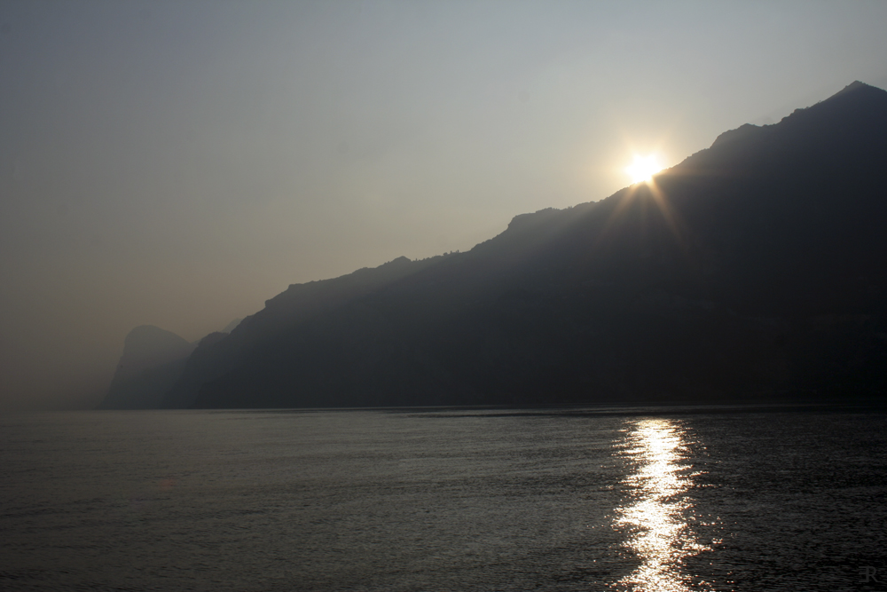 Abendstimmung am Gardasee