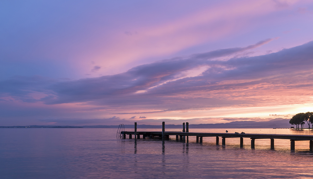 Abendstimmung am Gardasee