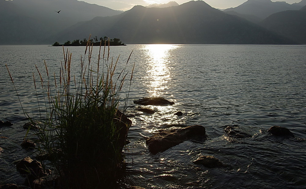 Abendstimmung am Gardasee