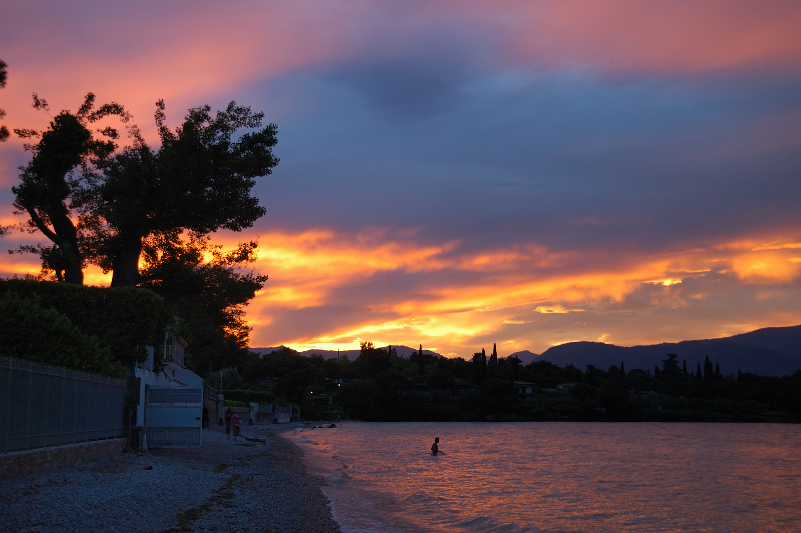 Abendstimmung am Gardasee