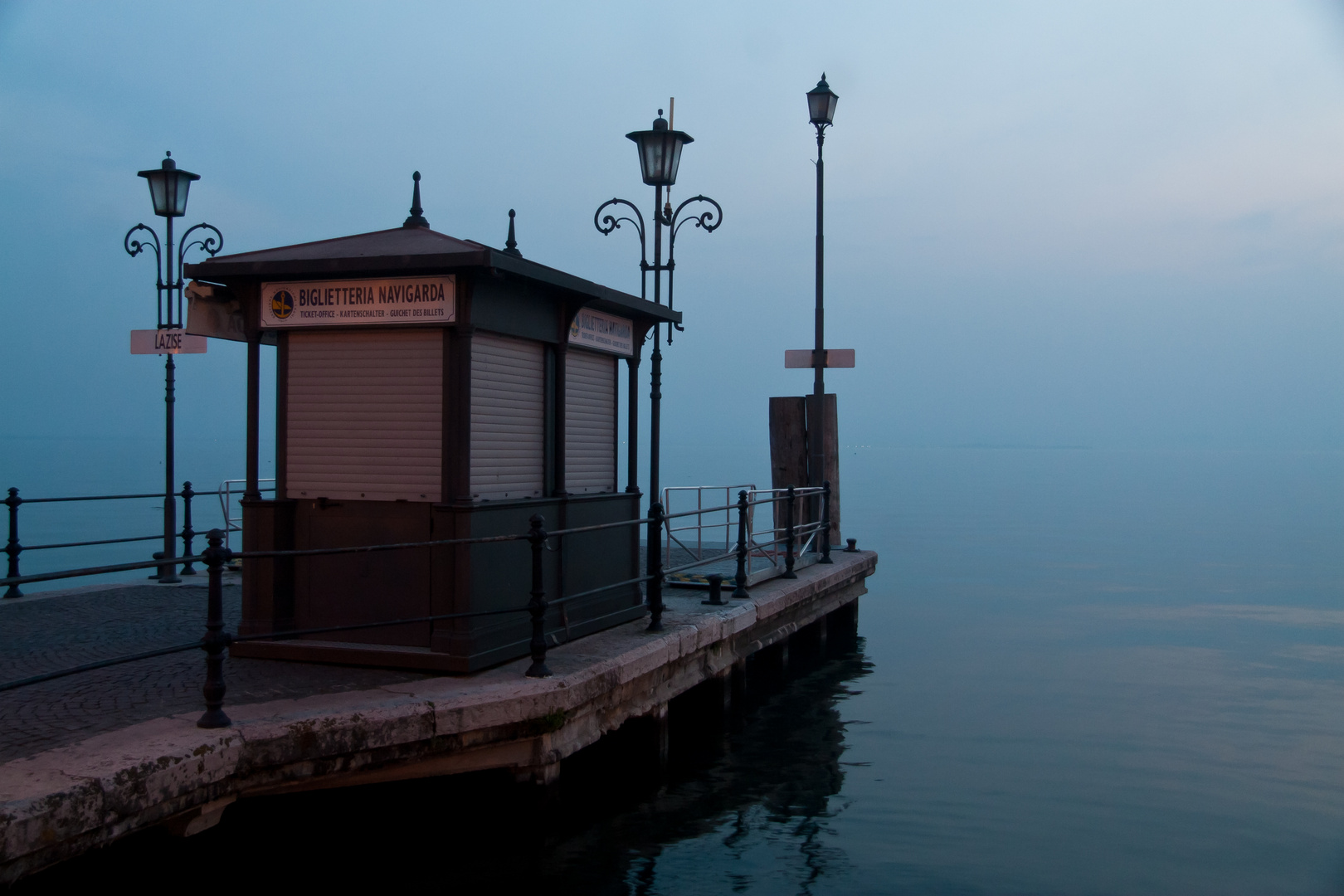 Abendstimmung am Gardasee