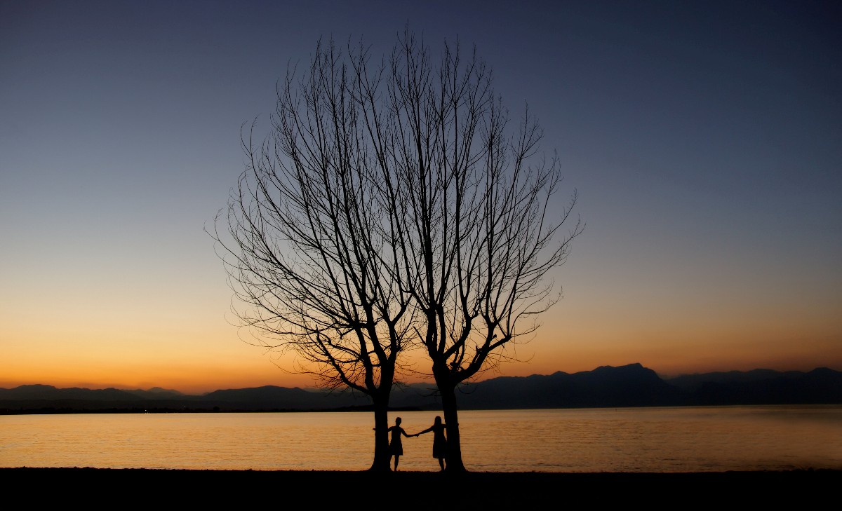 Abendstimmung am Gardasee