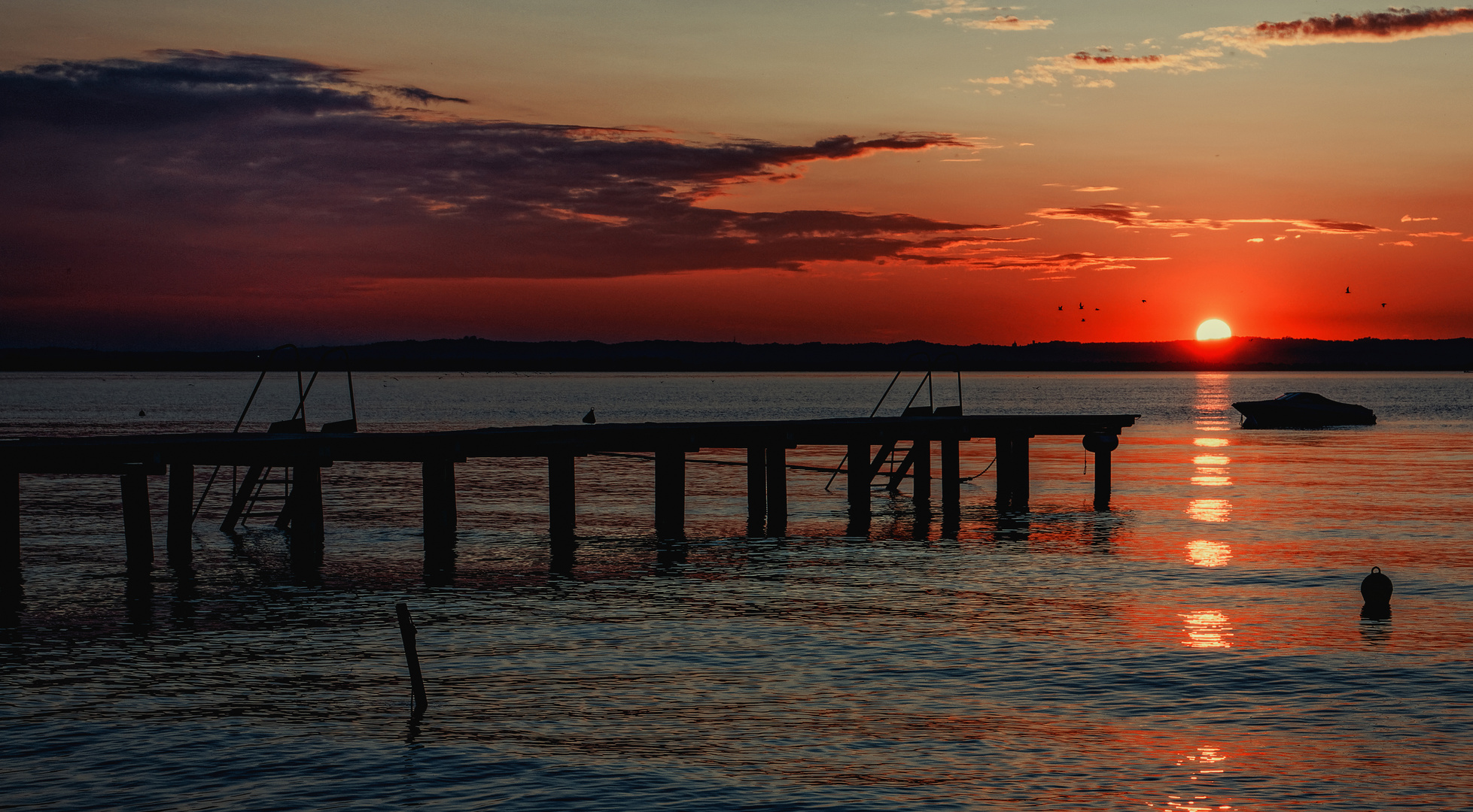 Abendstimmung am Gardasee