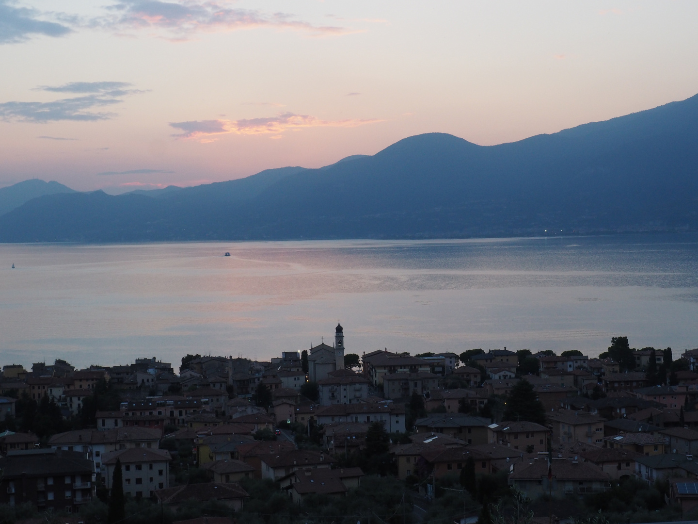 Abendstimmung am Gardasee