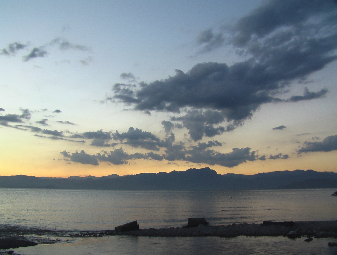 Abendstimmung am Gardasee