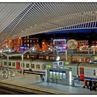 Abendstimmung am Gare Guillemins Lüttich