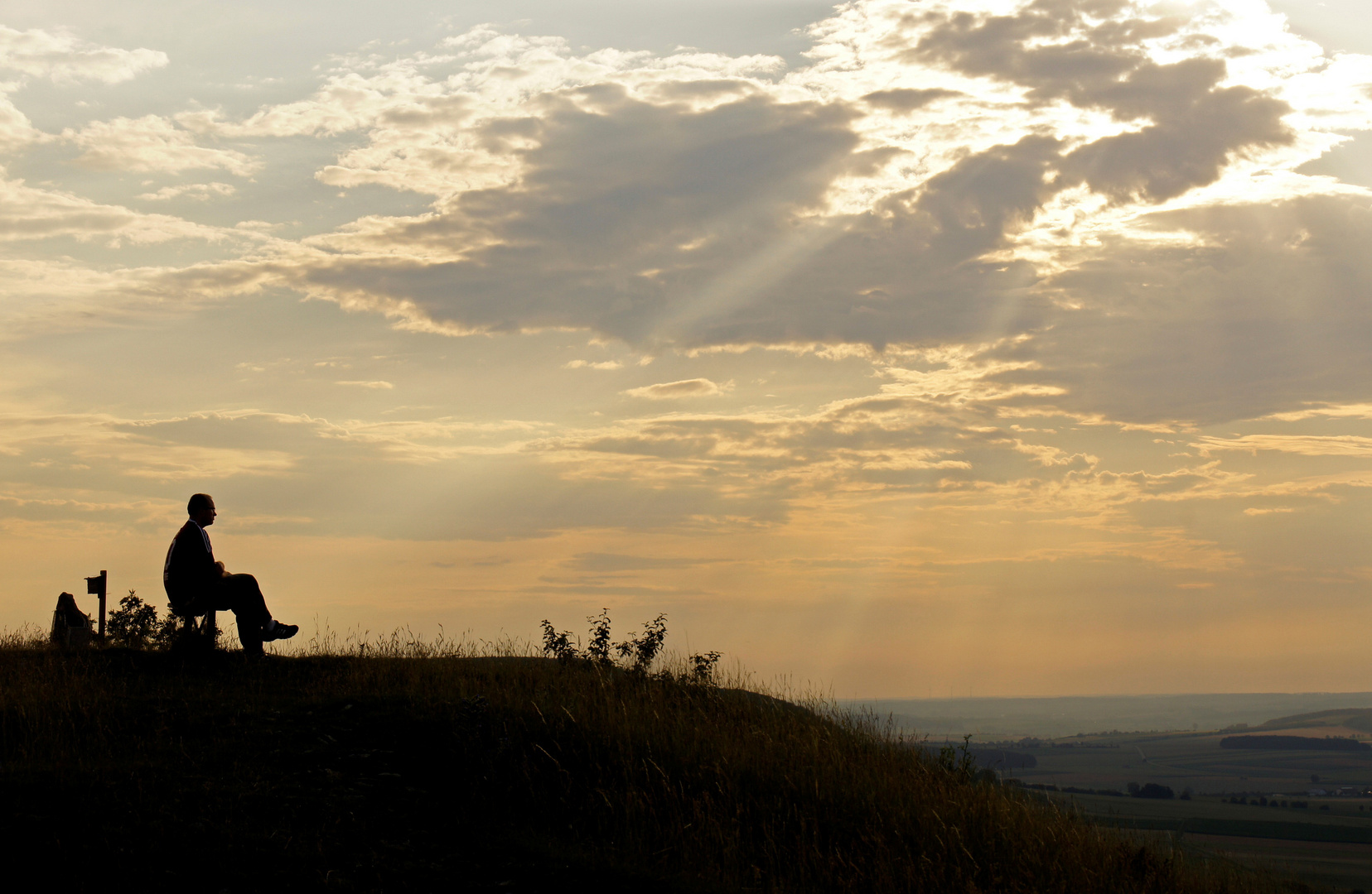 Abendstimmung am Gelben Berg