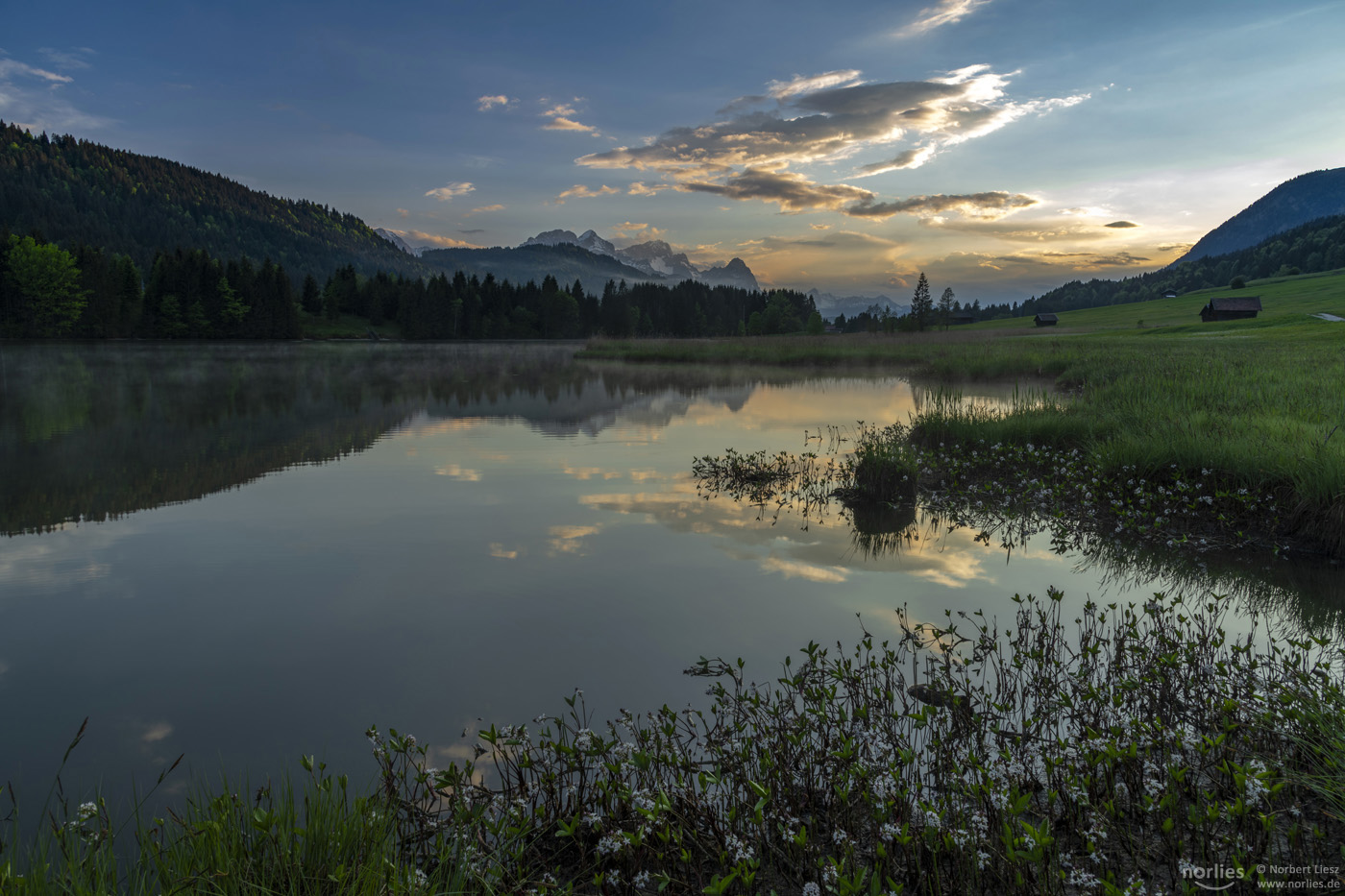 Abendstimmung am Geroldsee