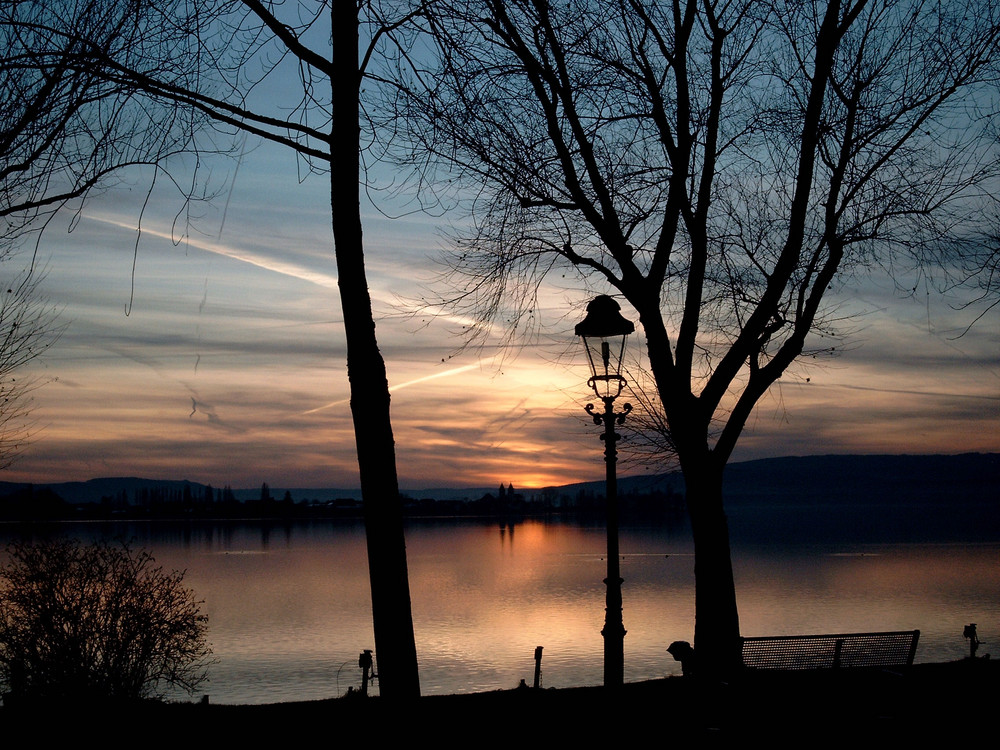 Abendstimmung am Gnadensee