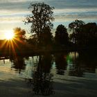 Abendstimmung am Göta Kanal