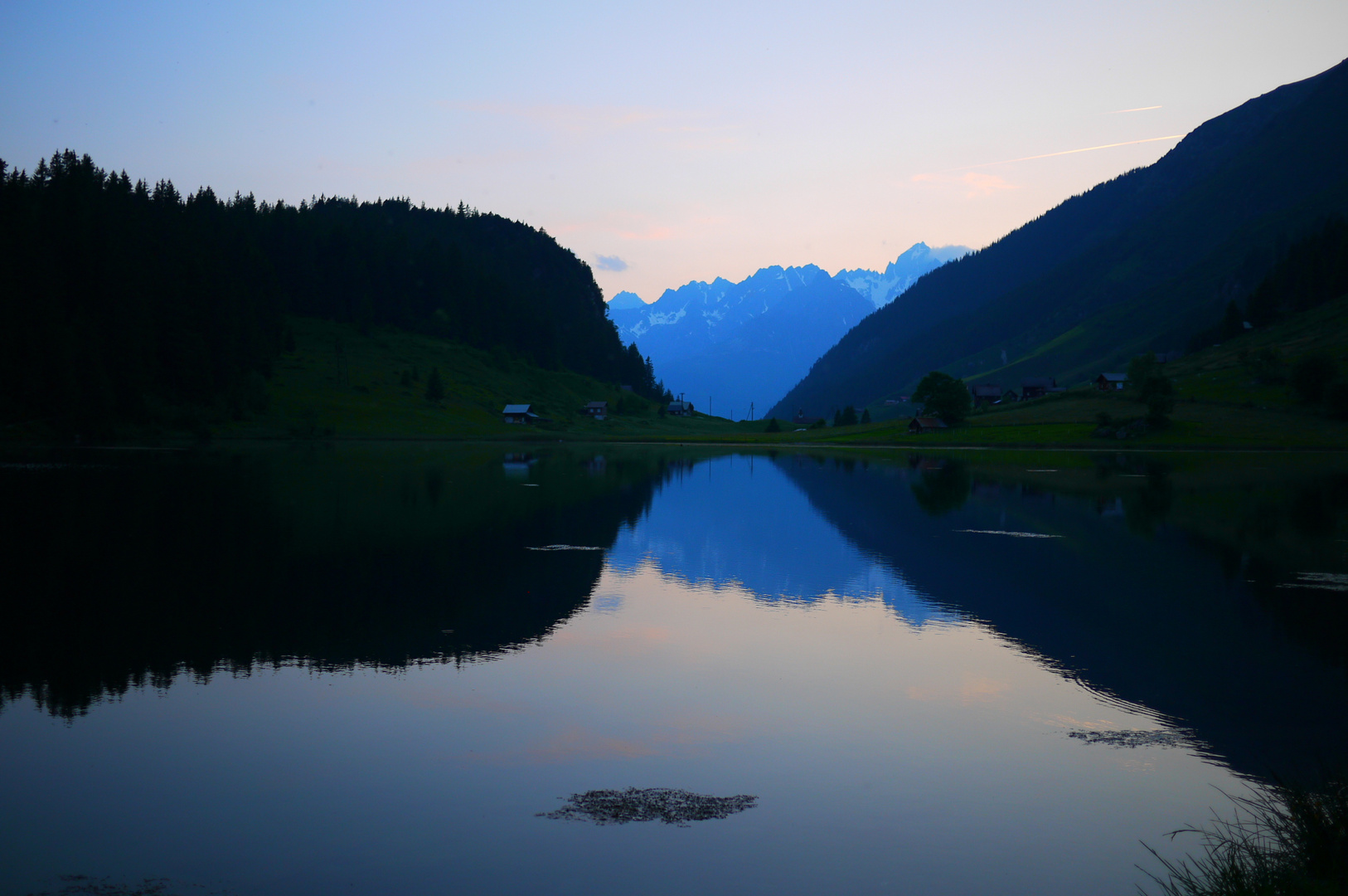 abendstimmung am Golzernsee