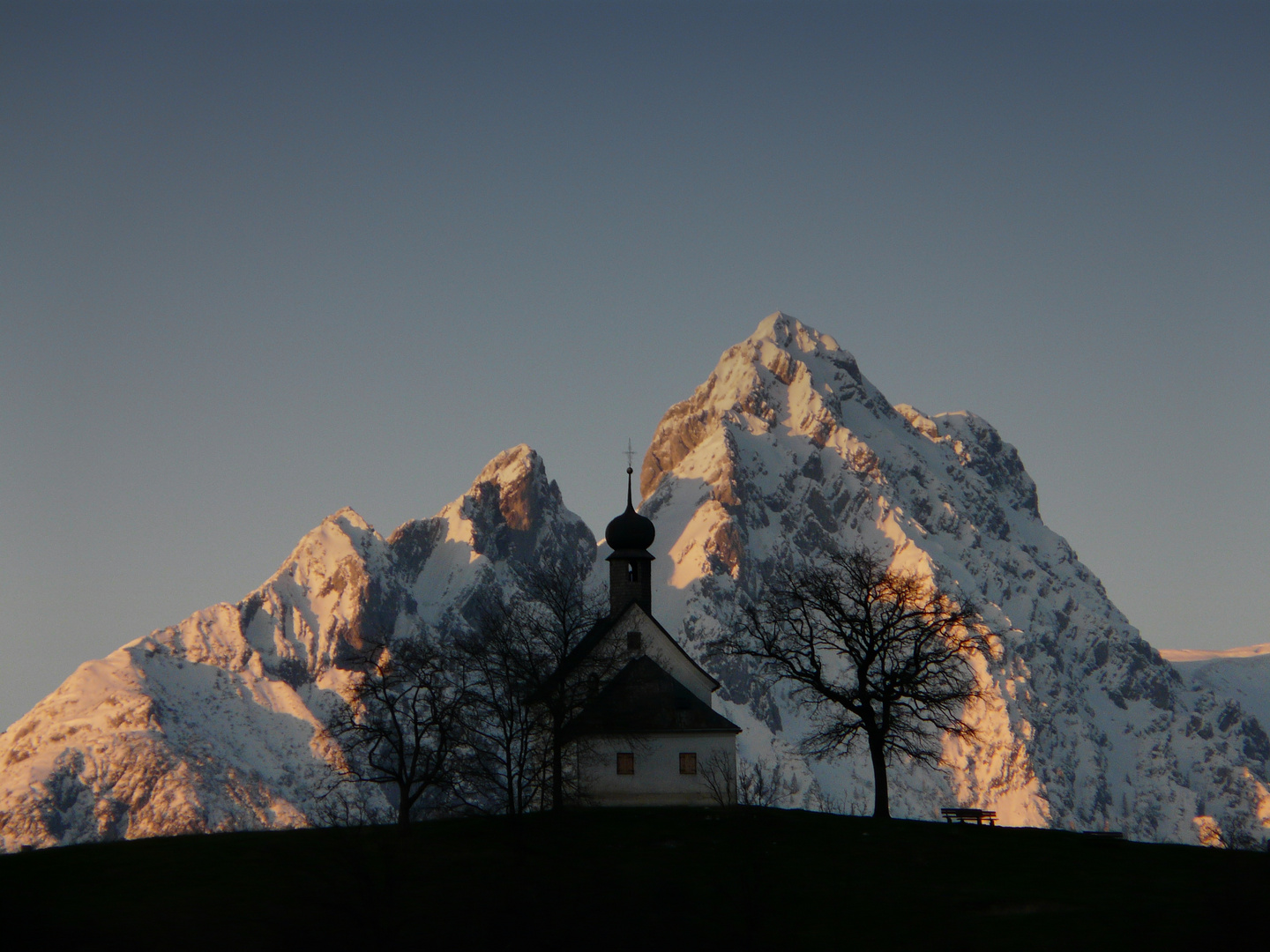 Abendstimmung am Grattenbergl