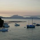 Abendstimmung am Greatbarrierreef - kurz vorm Auslaufen mit dem Catamaran