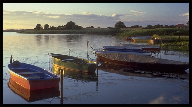 Abendstimmung am Grimnitzsee/ Barnim