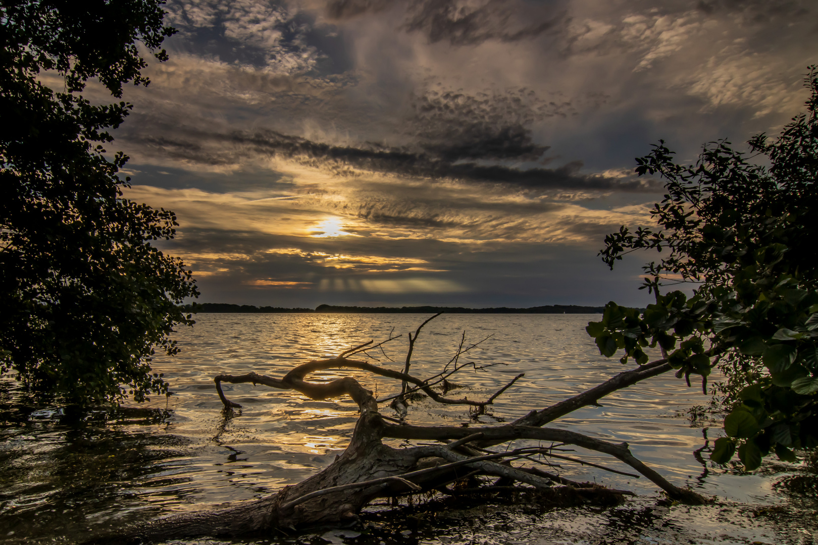 Abendstimmung am Großen Plöner See