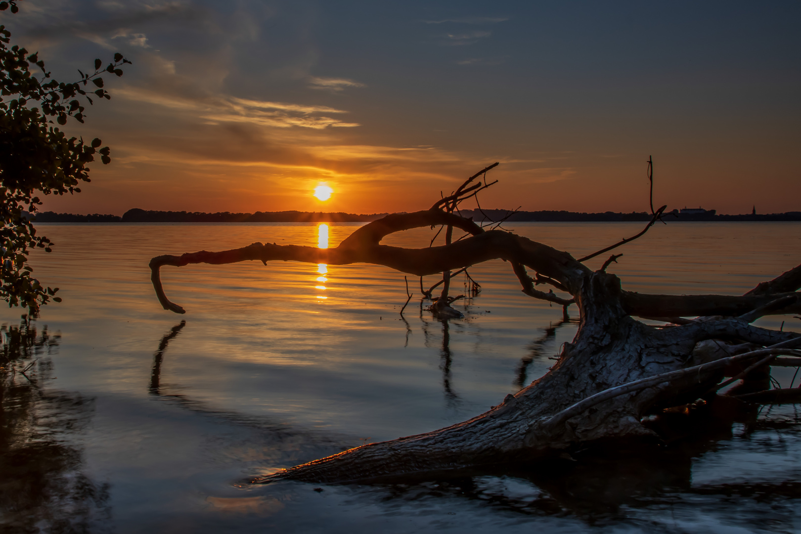 Abendstimmung am Großen Plöner See