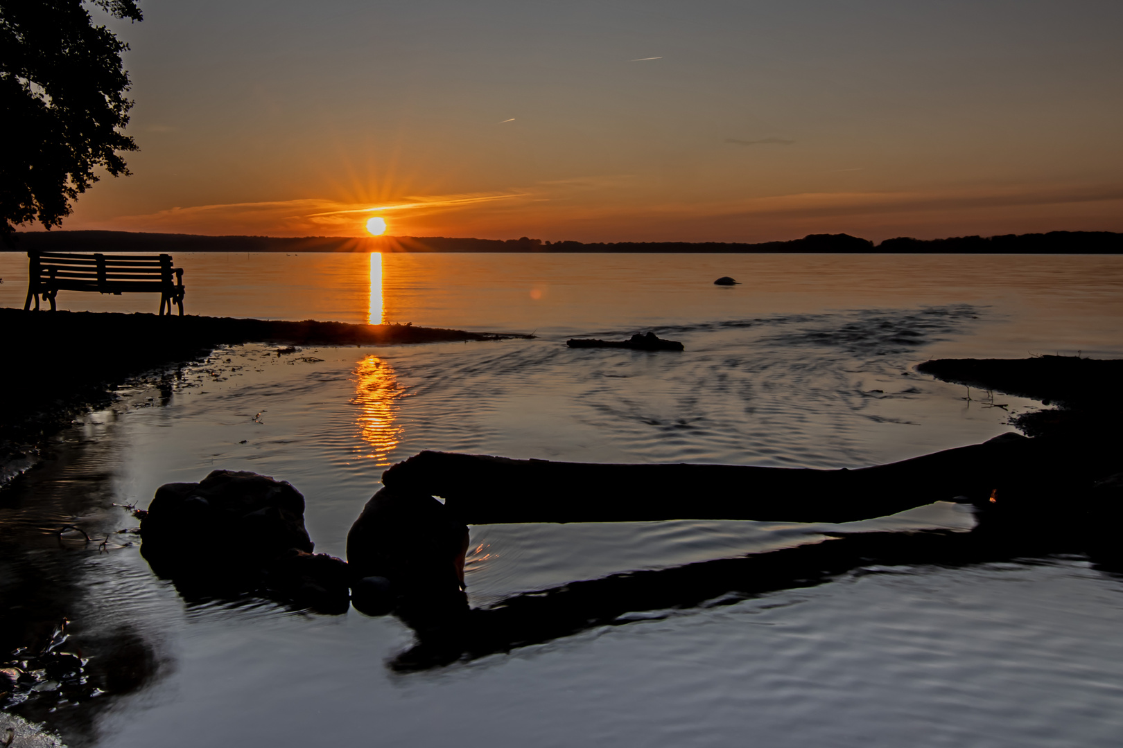 Abendstimmung am Großen Plöner See