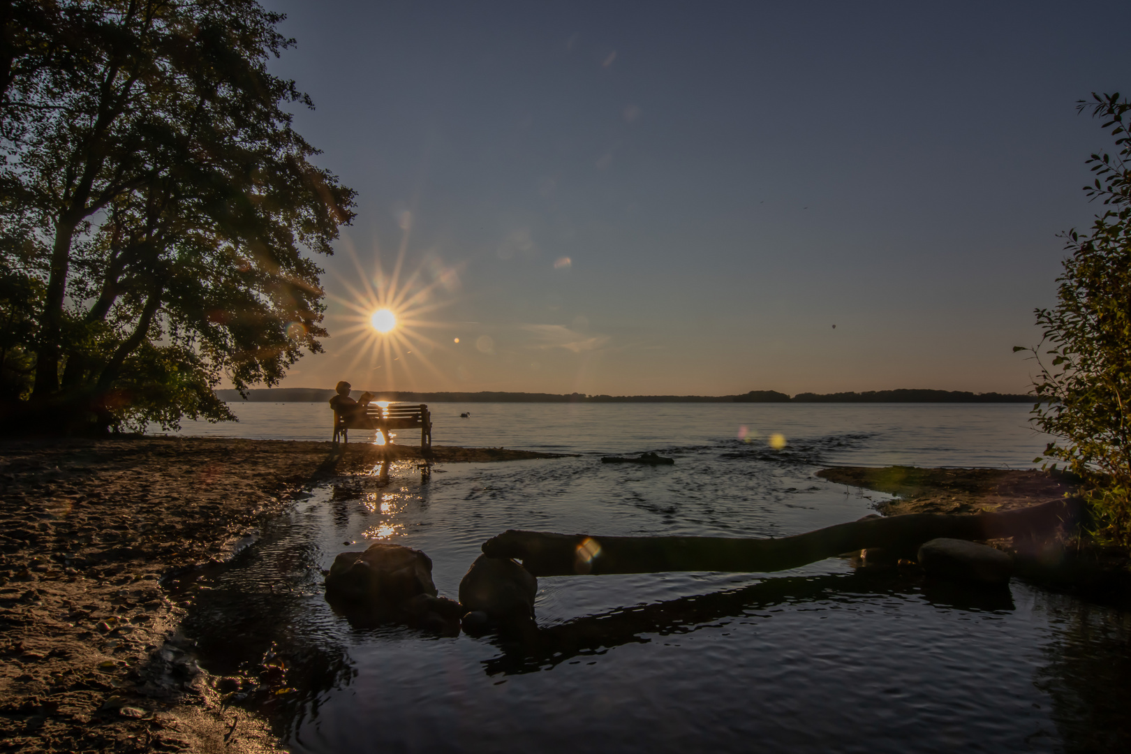 Abendstimmung am Großen Plöner See