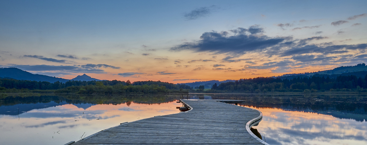 Abendstimmung am Grüntensee