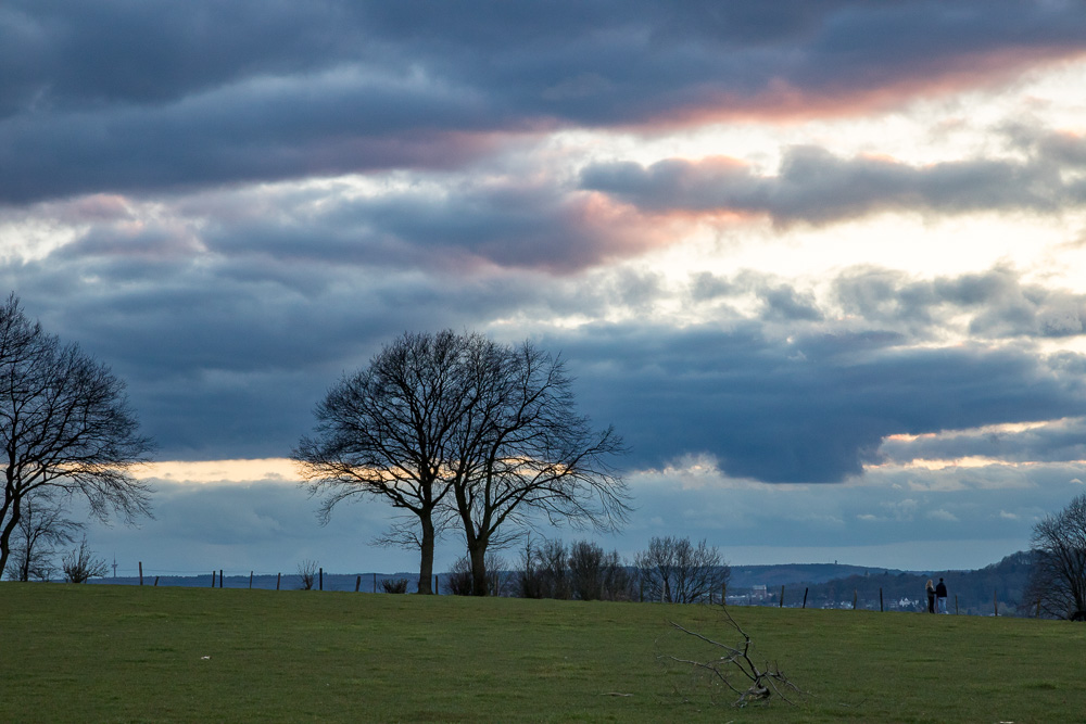 Abendstimmung am Haarener Berg