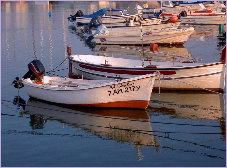 Abendstimmung am Hafen