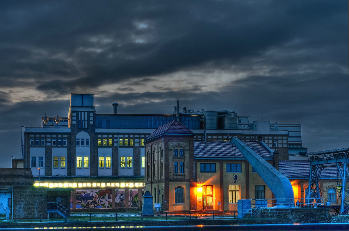 Abendstimmung am Hafen