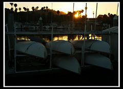 Abendstimmung am Hafen