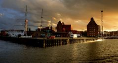 Abendstimmung am Hafen