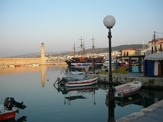 Abendstimmung am Hafen