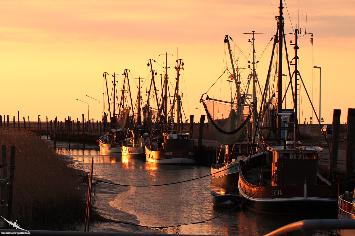 Abendstimmung am Hafen