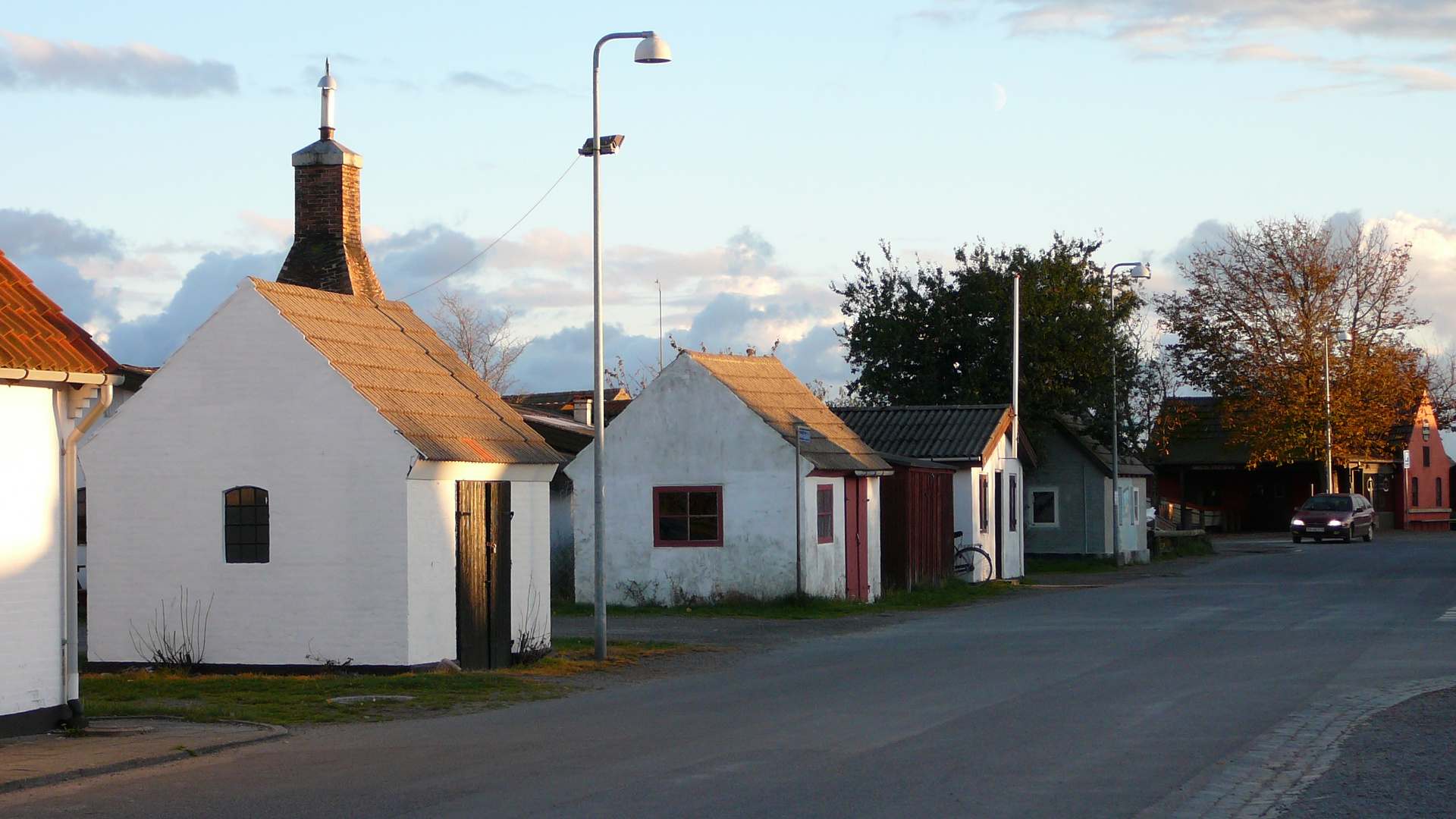 Abendstimmung am Hafen von Snogebaek