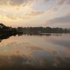 Abendstimmung am Haussee in Feldberg