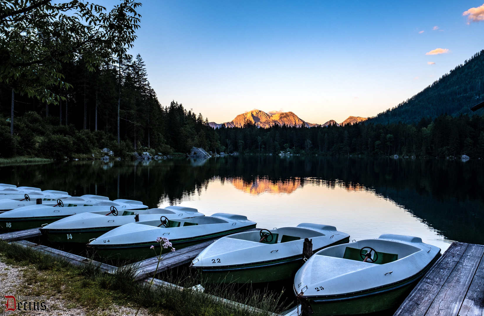 Abendstimmung am Hintersee