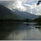 Abendstimmung am Hintersee/Ramsau