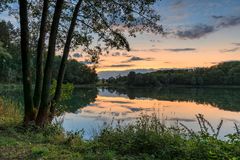 *Abendstimmung am Holzmaar*