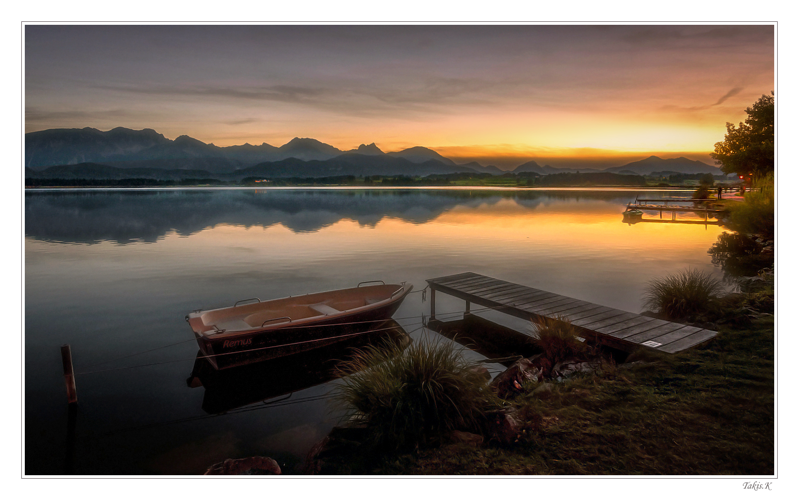 Abendstimmung am Hopfensee