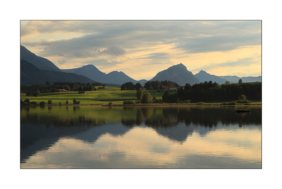 Abendstimmung am Hopfensee