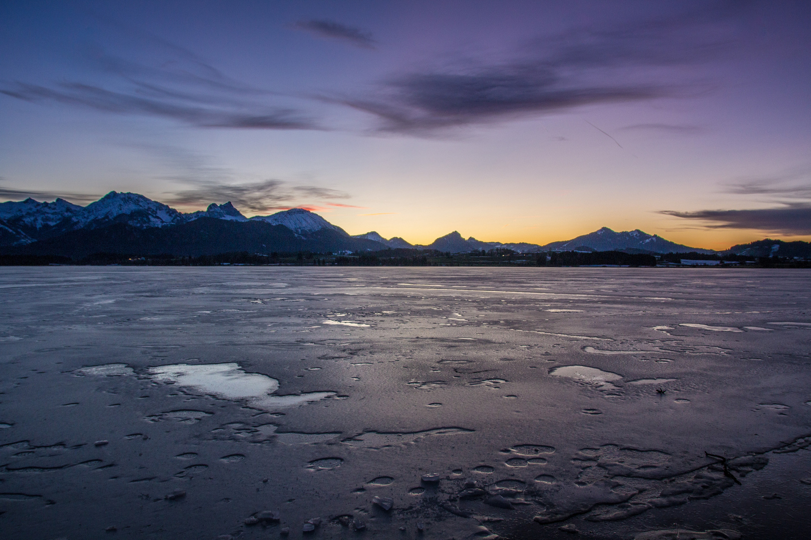 Abendstimmung am Hopfensee