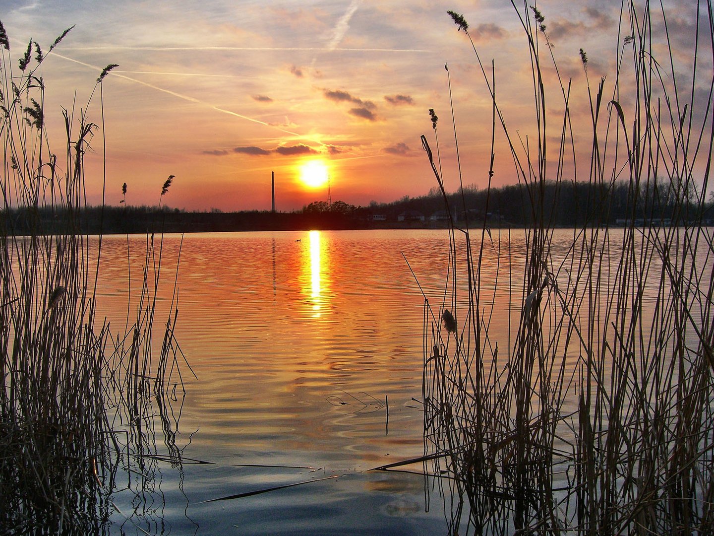 Abendstimmung am Hufeisensee