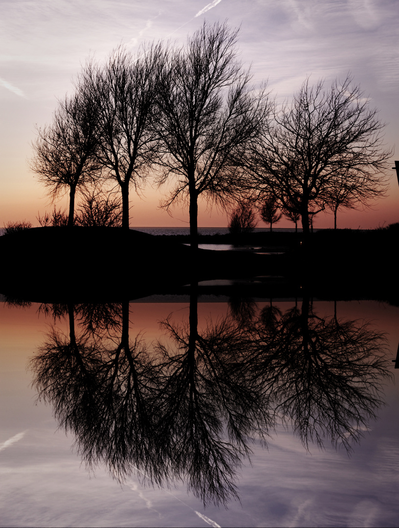 Abendstimmung am Ijsselmeer