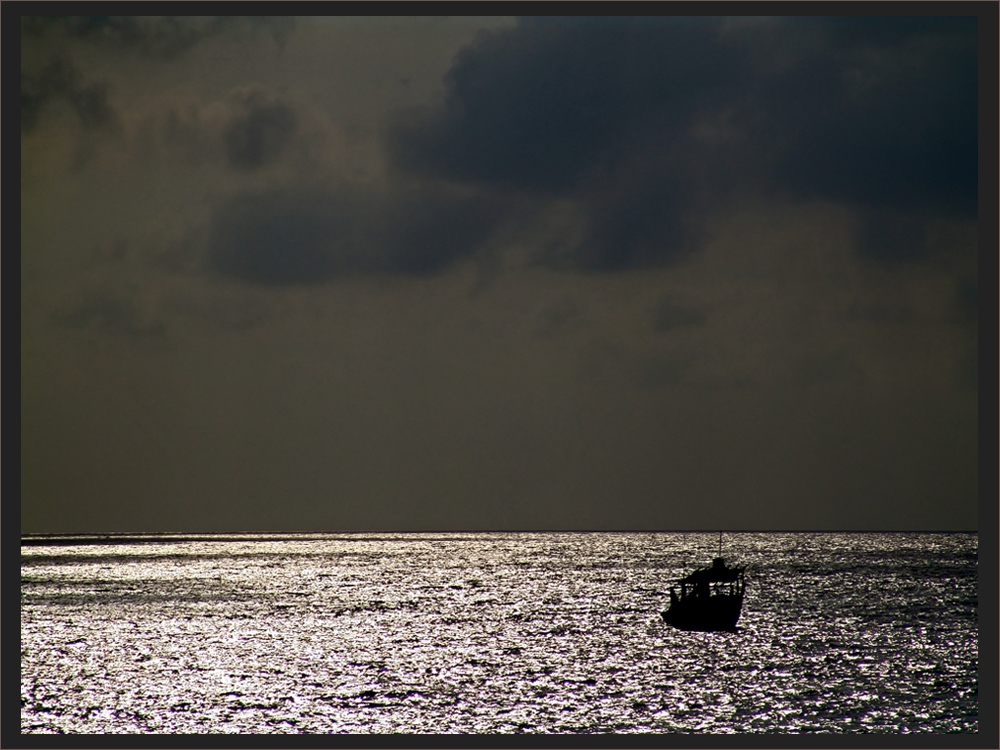 Abendstimmung am Indischen Ozean