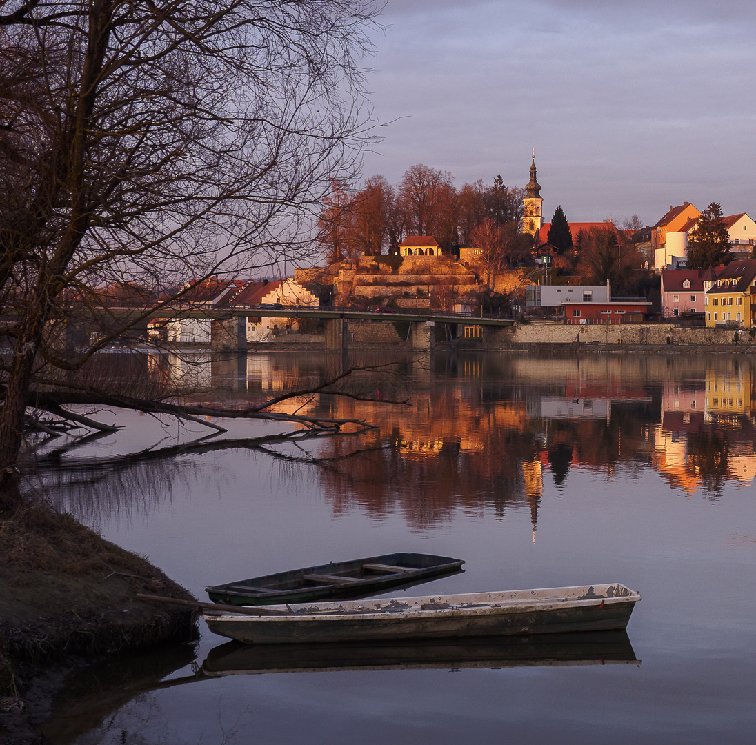 Abendstimmung am Inn