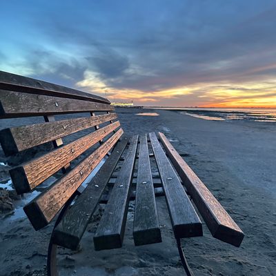 Abendstimmung am Jadebusen 