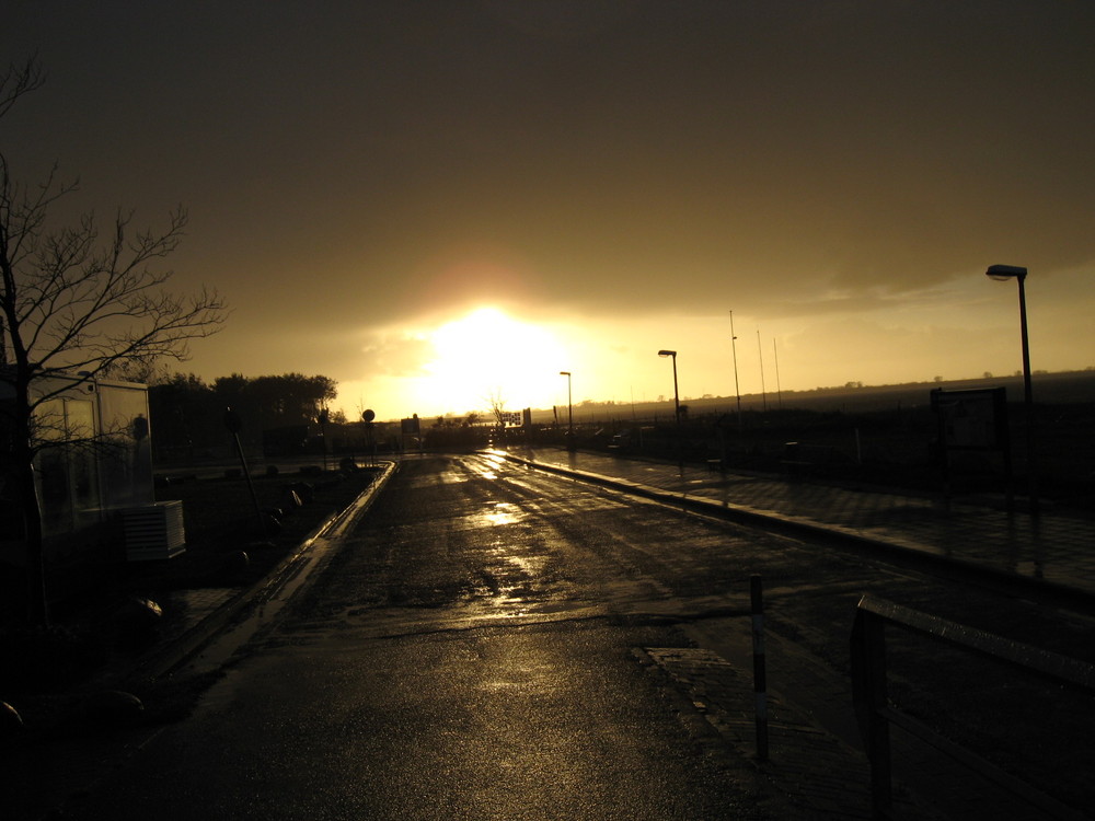 Abendstimmung am Jadebusen