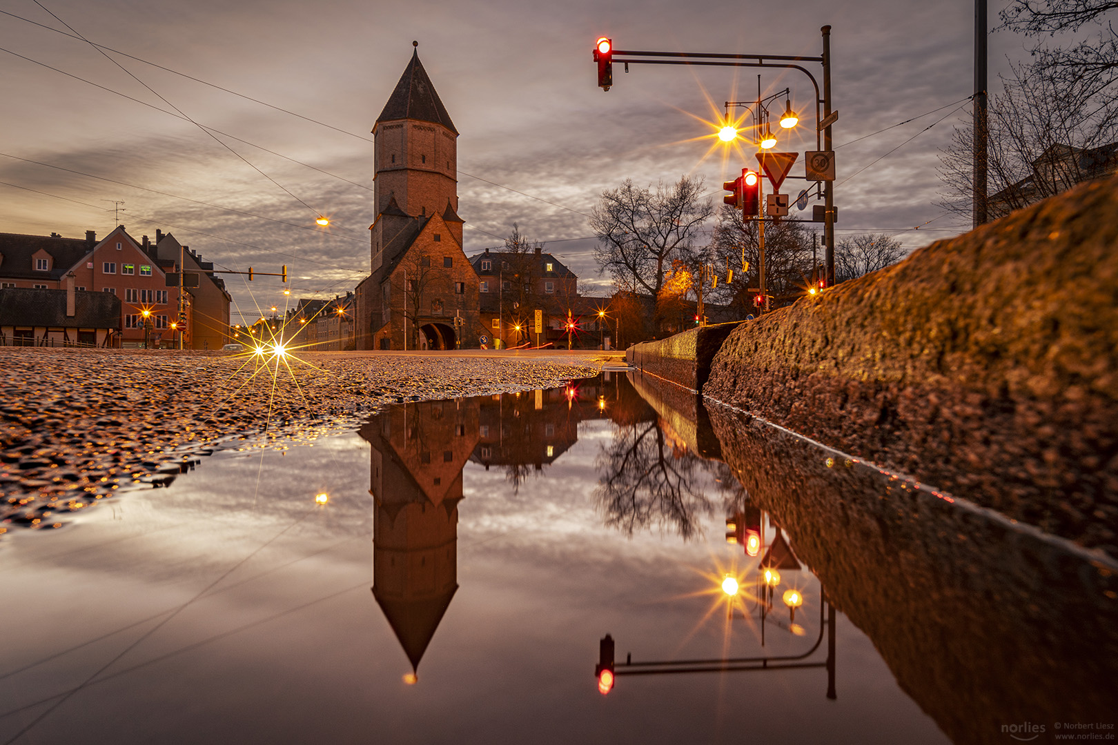 Abendstimmung am Jakobertor