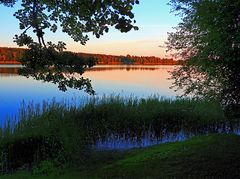 Abendstimmung am Jezioro Oleckie Wielkie